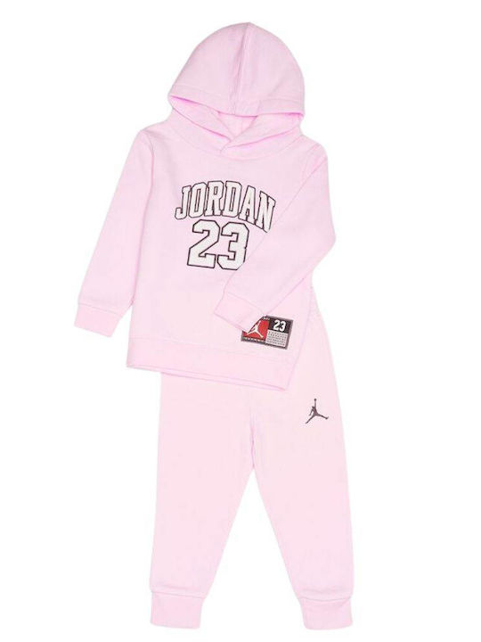 Nike Kinder Sweatpants Set Jogginganzug Pink Foam 2Stück JORDAN