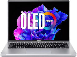 Acer Swift Go 14 SFG14-73 14" OLED (i5-1335U/32GB/1TB SSD/W11 Acasă) (Tastatură Engleză Internațională)