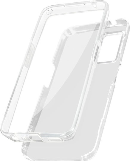 360° Case Oppo A76 A96 Realme 9i Front & Rigid Back – Transparent