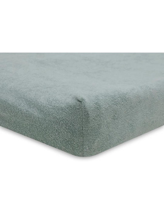 Jollein Abdeckung für Wickelauflage aus Stoff Sea Green 50x70cm