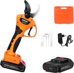 Kabellose Astschere 21V Hochleistung 1050W 3-4 Stunden Batterielaufzeit Astscheren-Set Orange