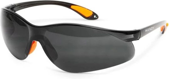 Handy Safety Glasses for Protection with Black Lenses 1pcs