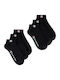 Champion Kids' Socks Black 6 Pairs