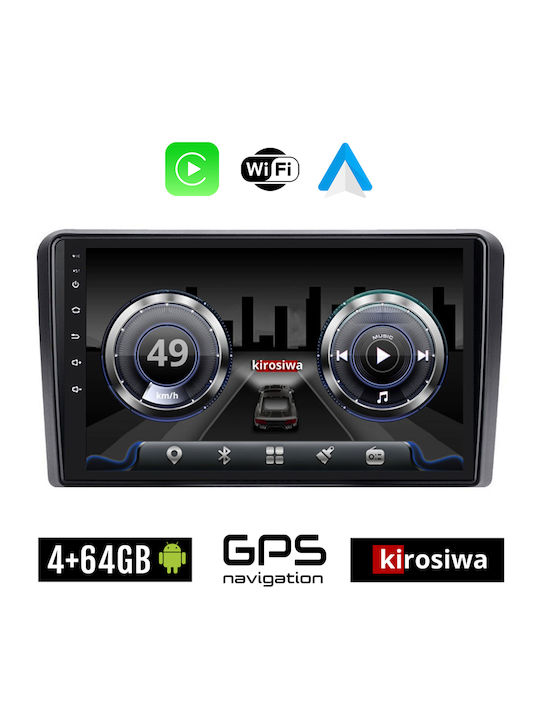 Kirosiwa Car Audio System for Citroen Jumpy 2006 2016 (Bluetooth/USB/WiFi/GPS) with Touch Screen 9"