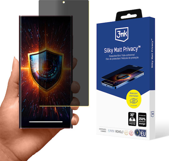 3MK Silky Privacy Mat Screen Protector (Galaxy S23 Ultra)