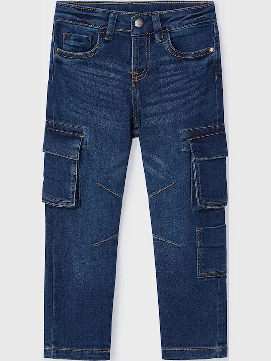 Mayoral Kids' Jeans Trousers Dark Denim