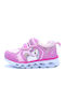 Unicorn Kids Sneakers Anatomic with Scratch & Lights Fuchsia