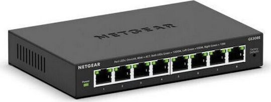 NetGear Unmanaged L2 Switch with 8 Gigabit (1Gbps) Ethernet Ports