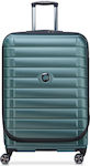 Delsey Large Expandable Suitcase 76cm Shadow Green