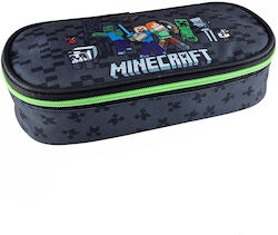 Rectangular Pencil Case with Internal Compartments Minecraft