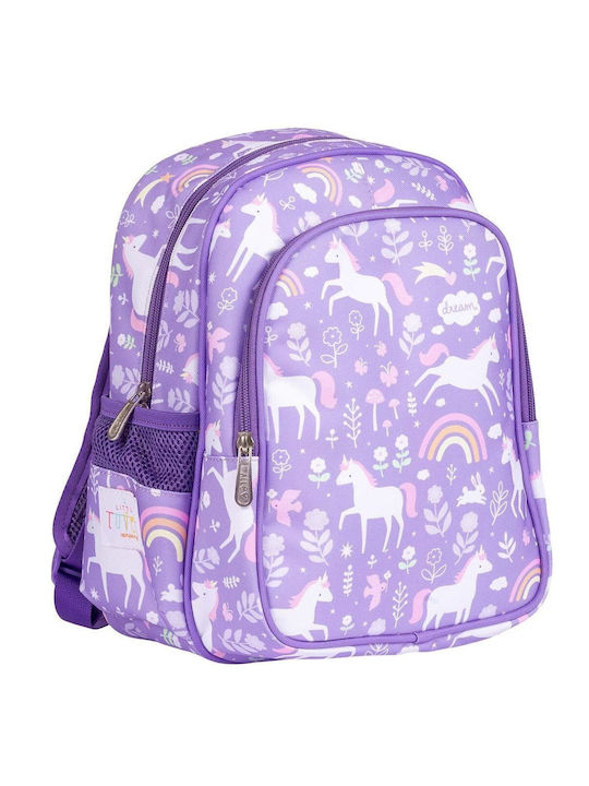 A Little Lovely Company Schulrucksack Unicorn Dreams 27 x 32 x 19 cm