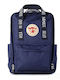 Раница Pepita Viajera Blue Moodlife Travel Collection Greetings Collection 38.5x27.5x13.5cm