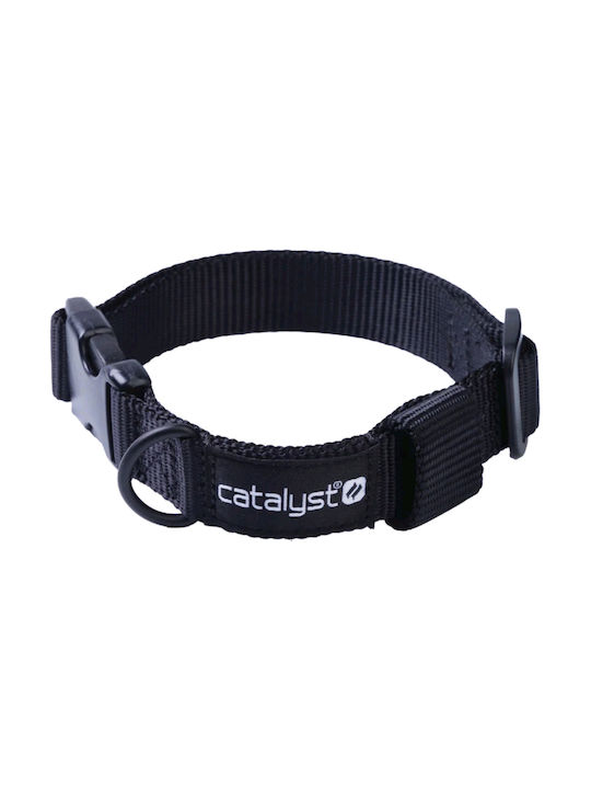 Catalyst Dog Collar Total Protection Clip-it Case Adjustable Pet Collar Waterproof Case Apple Airtag Total Protection Clip-it Catalyst L 39-58 Cm Black Catpcblkl