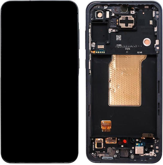 Samsung Οθόνη mit Touch-Mechanismus für Samsung A556B Galaxy A55 5G (Blau)