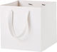White Cube Bag with Strap 35cm 12pcs