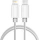Avizar Regular la Cablu Lightning Alb 1m (DATAC-REG-IP5)