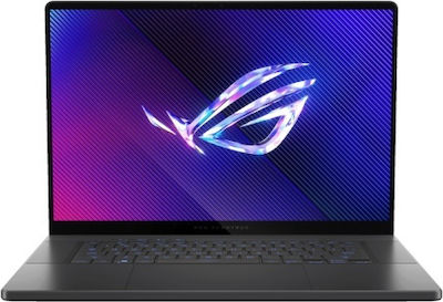 Asus ROG Zephyrus G16 (GA605WV-QR090) 16.9" 240Hz (Seria Ryzen AI 300-9 HX 370/32GB/1TB SSD/GeForce RTX 4060/Fără OS) Gri eclipsă