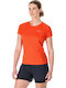 Damen T-Shirt Red Grapefruit