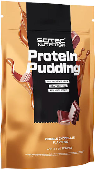 Scitec Nutrition Protein Pudding Без Глутен с Вкус Double Chocolate 400гр