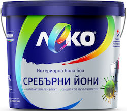 Leko Πλαστικό Χρώμα για Εσωτερική Χρήση White 15lt Leko Πλαστικό Χρώμα για Εσωτερική Χρήση White 15lt