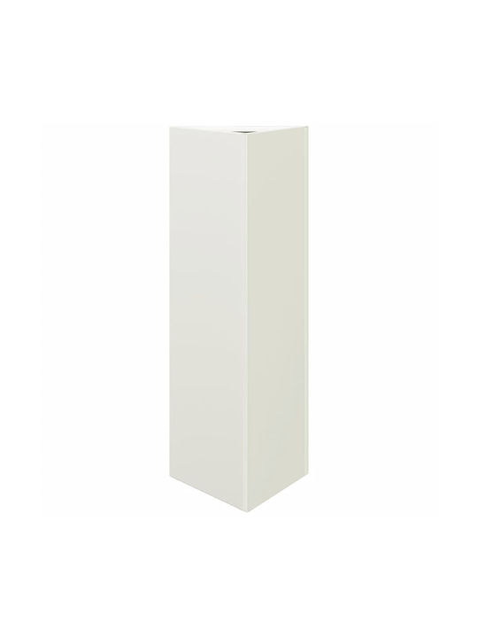 vidaXL Flower Pot 30x75cm White 851145