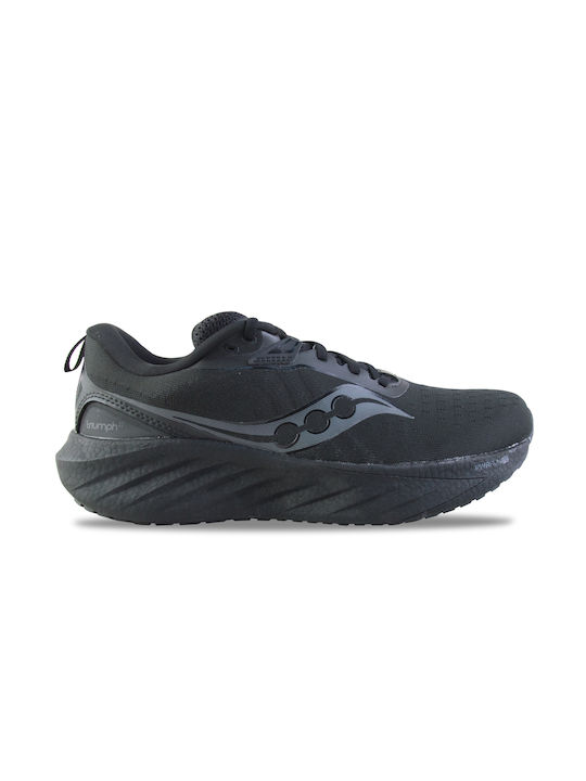 Saucony Triumph 22 Damen Sportschuhe Laufen Schwarze