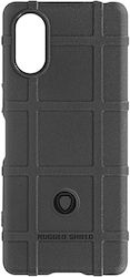 Case Sony Xperia 5 V Shockproof Silicone Rugged Shield 3d Pattern Black
