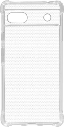 Google Pixel 6a Silicone Case Reinforced Corners Transparent