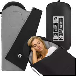 4FIZJO Sleeping Bag Μονό Μαύρος
