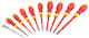 Stanley Cushion Grip Set 10 Screwdrivers with 10 Interchangeable Tips
