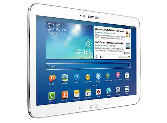 Samsung Galaxy Tab 3 10.1" Refurbished Tablet cu Wi-Fi + 4G-LTE (3GB/16GB) Grad Traducere în limba română a numelui specificației pentru un site de comerț electronic: Alb