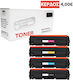 Compatible Toner for Laser Printer HP Black