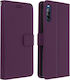 Sony Xperia L4 Wallet Case with Video Support Purple