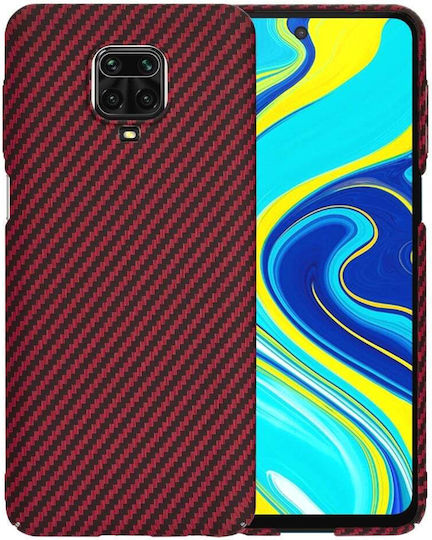 Techsuit Задна корица Червен (Galaxy Note 9Redmi Note 9S / 9 Pro / 9 Pro MaxOnePlus 9 Pro)
