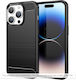 Techsuit Carbon Back Cover Σιλικόνης Μαύρο (One...