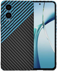 Techsuit Carbon Back Cover Σιλικόνης Μπλε (OneP...