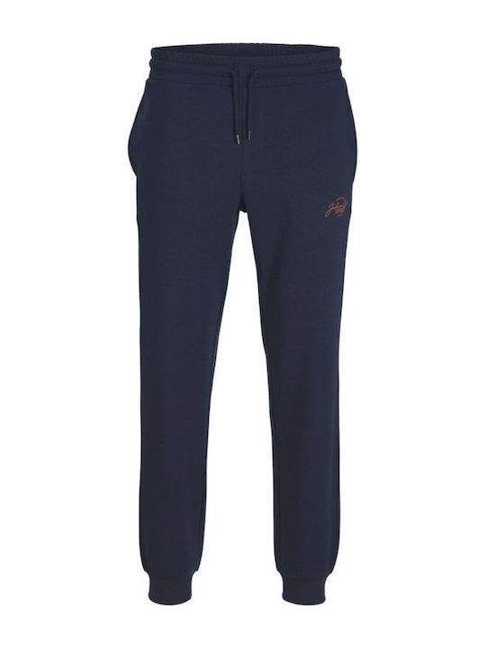 Jack & Jones Sweatpants with Elastic Navy Blazer