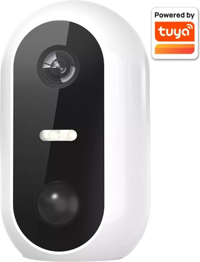 Denver IOB-209 IP Surveillance Camera Wi-Fi Full HD 1080p Waterproof Battery Powered with Two-Way Communication