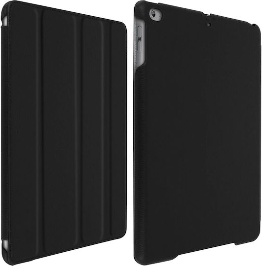 Akashi Flip Cover mit Tastatur Schwarz für iPad Air 2 / iPad 2017/2018 9,7" / iPad Air 2013 9,7" / iPad Pro 9,7"