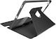 Avizar Флип капак Въртящ се с Клавиатура Черен (Samsung Galaxy Tab S9 FE Plus) FOLIO-SLIM-BK-X610