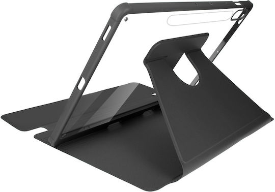 Avizar Флип капак Въртящ се с Клавиатура Черен (Samsung Galaxy Tab S9 FE Plus) FOLIO-SLIM-BK-X610