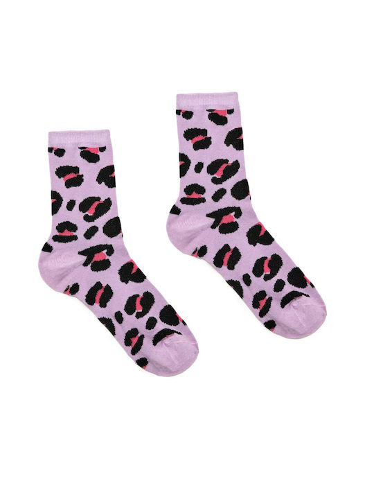 Pretty Baby Kids' Socks Knee-High Leopard LILA