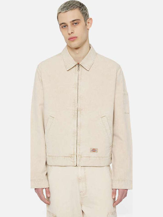 Newington Jacket Double Dye/acid Wash Coud