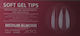 Soft Gel Tips Νυχιών Διάφανα 240τμχ 10452-4858