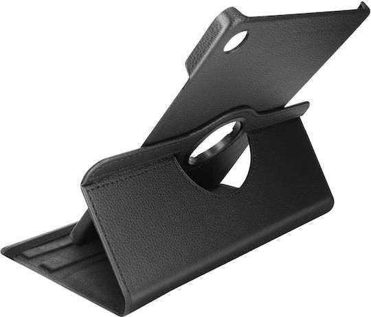 Akashi Flip Cover Rotativă Neagră Samsung Galaxy Tab A9 Plus