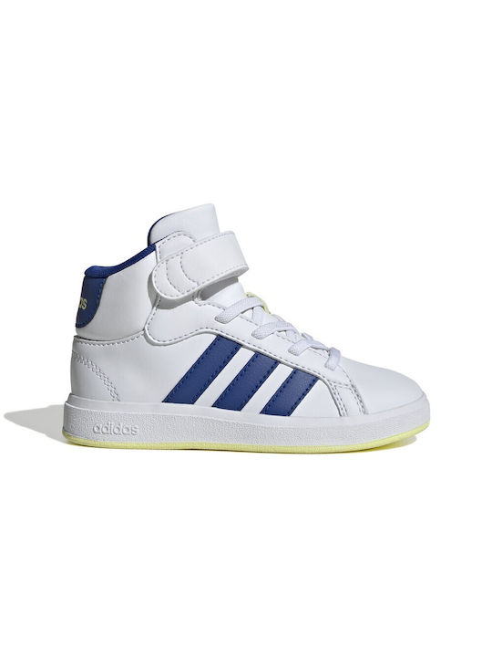 Adidas Παιδικά Sneakers High Λευκά