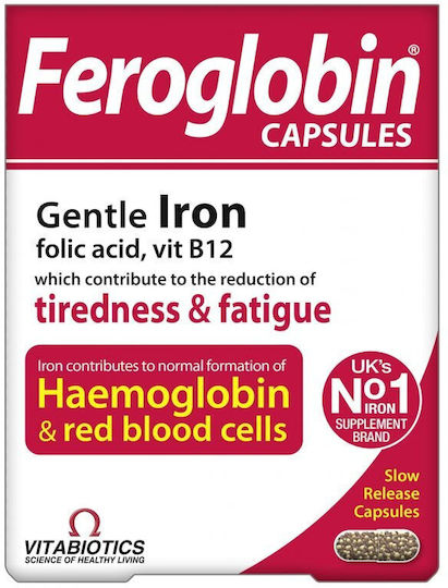 Vitabiotics Feroglobin Slow Release 30 caps