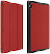 Avizar Flip Cover Κόκκινη (HUAWEI MEDIAPAD T5 10)