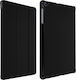 Avizar Klappdeckel Synthetisches Leder Schwarz Samsung Galaxy Tab A 10.1 2019 FOLIO-TRIF-BK-T515