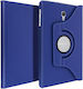 Avizar Flip Cover Rotating Blue Galaxy Tab A 10.5 2018